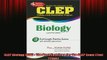 READ book  CLEP Biology REA  The Best Test Prep for the CLEP Exam Test Preps Full EBook