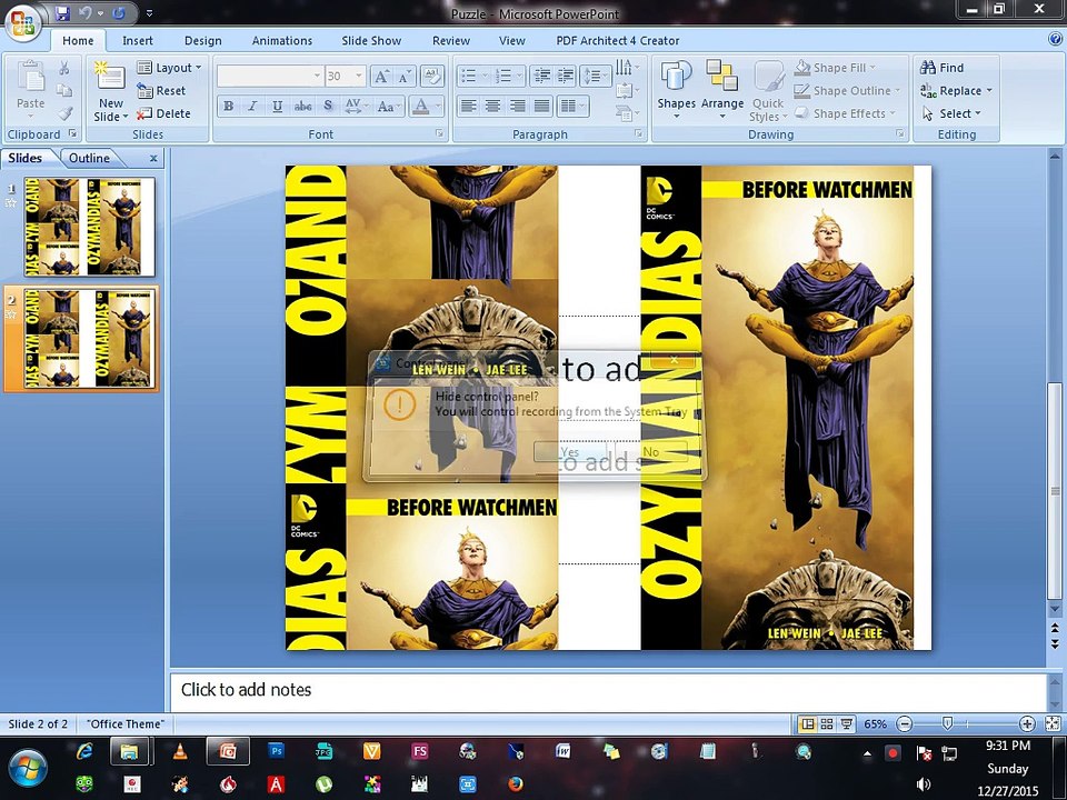 Simple Puzzle in PPT2007