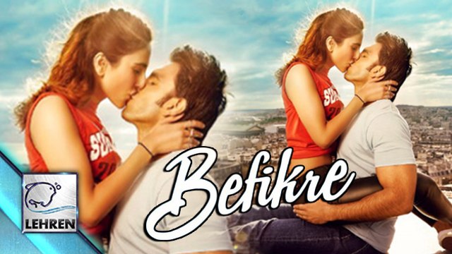 Ranveer Singh's LIPLOCK With Vaani Kapoor In Befikre Poster