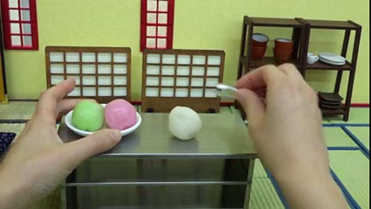 MiniFood HanamiDango 食べれるミニチュア花見団子