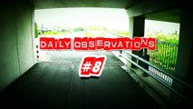 Daily biker observations #8 scaring pedestrian | old mustang