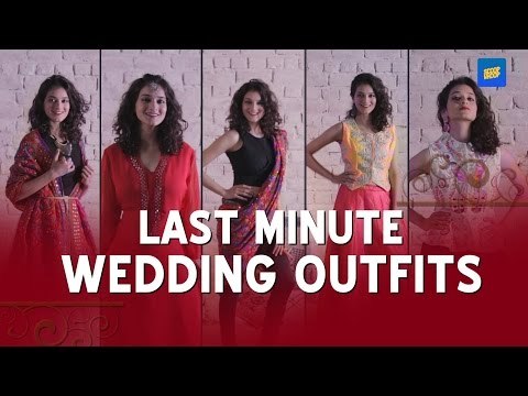Last Minute Wedding Outfits