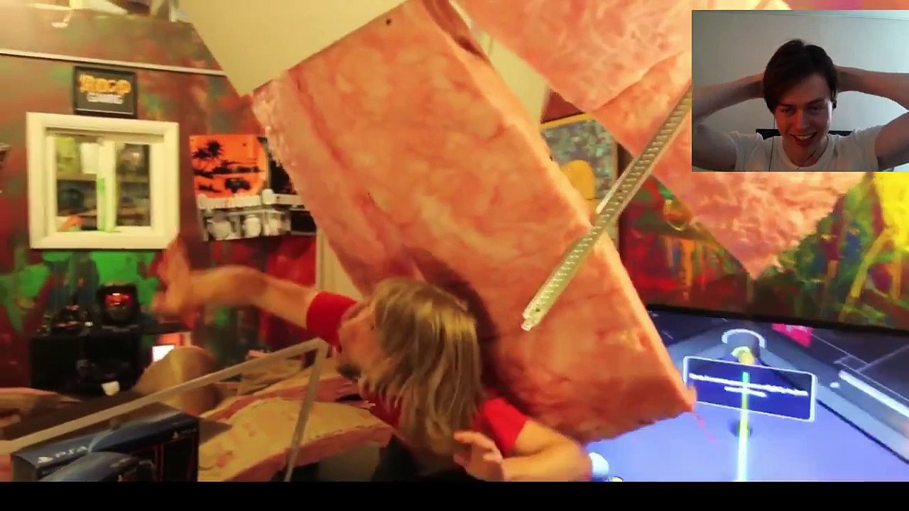 PSYCHO DAD DESTROYS GAMING ROOM (REACTION)