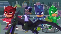 PJ Masks Romeo and Spiderman - Science in Romeo's Lab with Peppa Pig and Catboy
