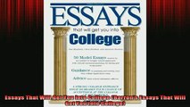 READ book  Essays That Will Get You into College Barrons Essays That Will Get You Into College Full EBook