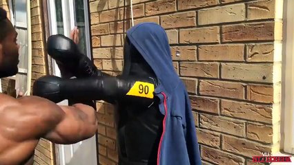 BOXING KNOCKOUT AFTER FIGHT!! NO GLOVES Jimisports Grappling Dummy Boxing Dummy Fight training Dummy www.jimisports.com the best online store251