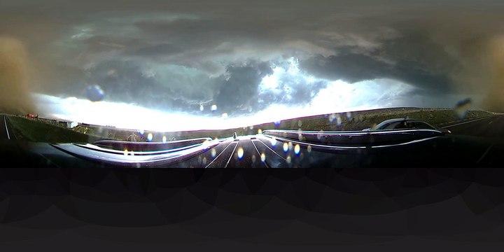 Insane 360 video of close-range tornado near Wray, CO yesterday!
