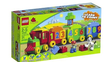 VIDEO FOR CHILDREN 1-10 Number Train 10558 LEGO Duplo