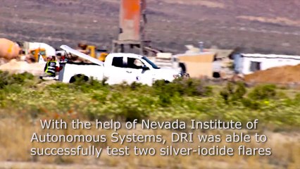 Este dron sembrará las nubes para provocar lluvia