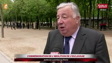 Commémoration de l'abolition de l'esclavage : "Le combat ne doit jamais cessé" dit Gérard Larcher