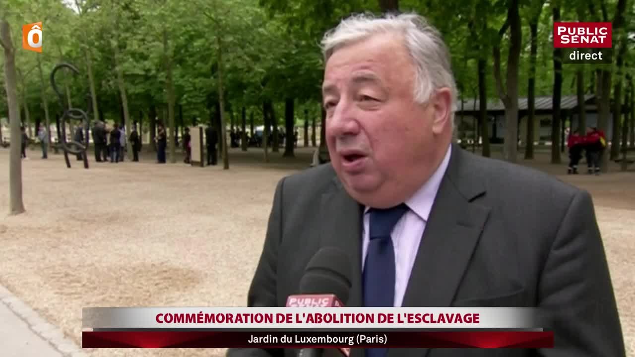 Commémoration de l'abolition de l'esclavage : "Le combat ne doit jamais cessé" dit Gérard Larcher