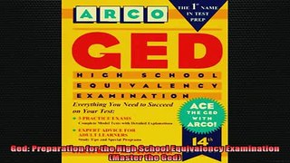 Downlaod Full PDF Free  Ged Preparation for the High School Equivalency Examination Master the Ged Full EBook