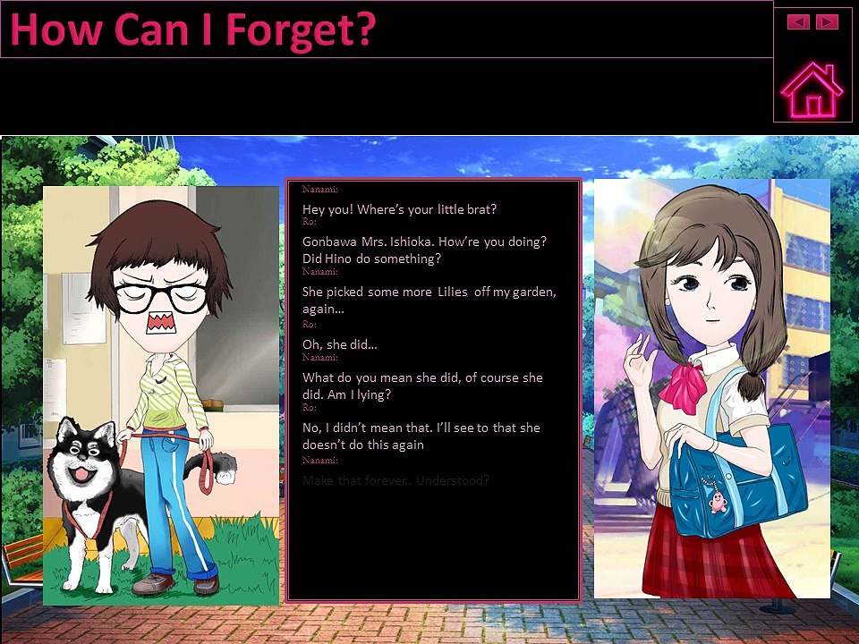How Can I Forget? (Animated Anime Story in PowerPoint)