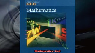 READ book  Mathematics Ged Online Free