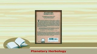 PDF  Planetary Herbology PDF Online