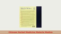 PDF  Chinese Herbal Medicine Materia Medica Download Online