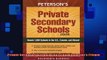 DOWNLOAD FREE Ebooks  Private Secondary Schools 20072008 Petersons Private Secondary Schools Full Free