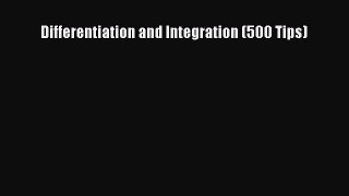 [Read Book] Differentiation and Integration (500 Tips)  Read Online
