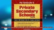 DOWNLOAD FREE Ebooks  Private Secondary Schools 2009 Petersons Private Secondary Schools Full Free