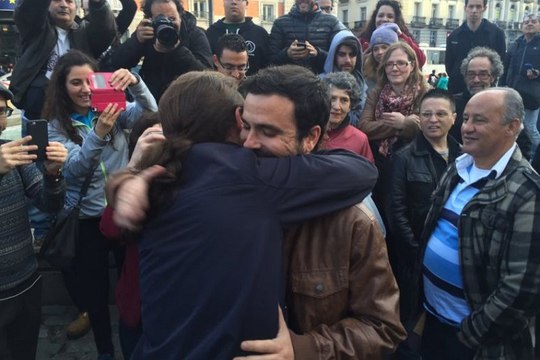 Podemos e IU sellan un acuerdo histórico