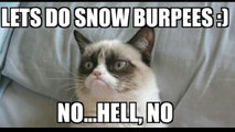 Snow Burpees Challenge #2 (26°F, 02.09.15, Streamwood, IL)