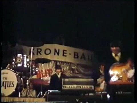 The Beatles Rock and Roll Music 1966 Munich COLORIZED