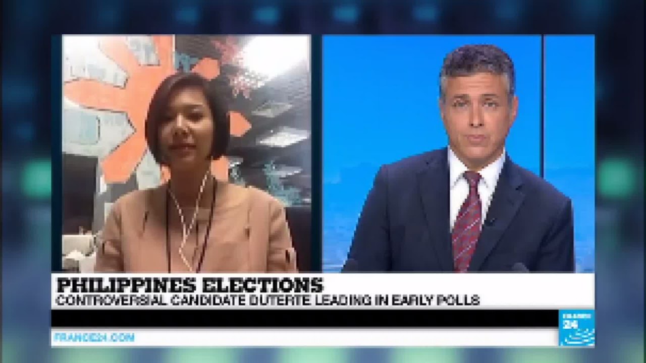 Philippines elections: Controversial candidate Duterte leading in early polls