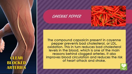 Natural Remedy To Clear Blocked Arteries _ Health Tips