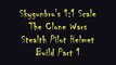 Skygunbros's 1:1 The Clone Wars Animated Stealth Pilot Helmet Build Part 1