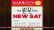 Free Full PDF Downlaod  Barrons Math Workbook for the NEW SAT 6th Edition Barrons Sat Math Workbook Full Ebook Online Free