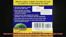 DOWNLOAD FREE Ebooks  Barrons SAT Vocabulary Flash Cards 2nd Edition 500 Flash Cards to Help You Achieve a Full EBook