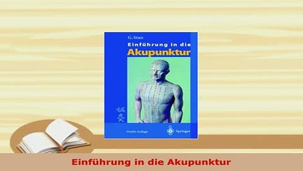 Komplettleitfaden: Einführung in die Akupunktur – Gratis PDF Ebook 📘