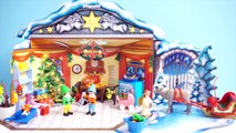 [DAY23] Playmobil & Lego City Christmas Surprise Advent Calendars (with Jenny) - Toy Play