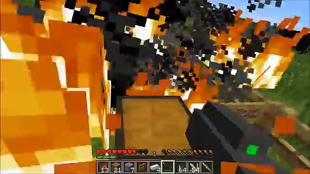 Minecraft INSANE WEAPONS FLAME THROWER, LASER GUN, ROCKET LAUNCHER Mod Showcase 1 9 1 8 9