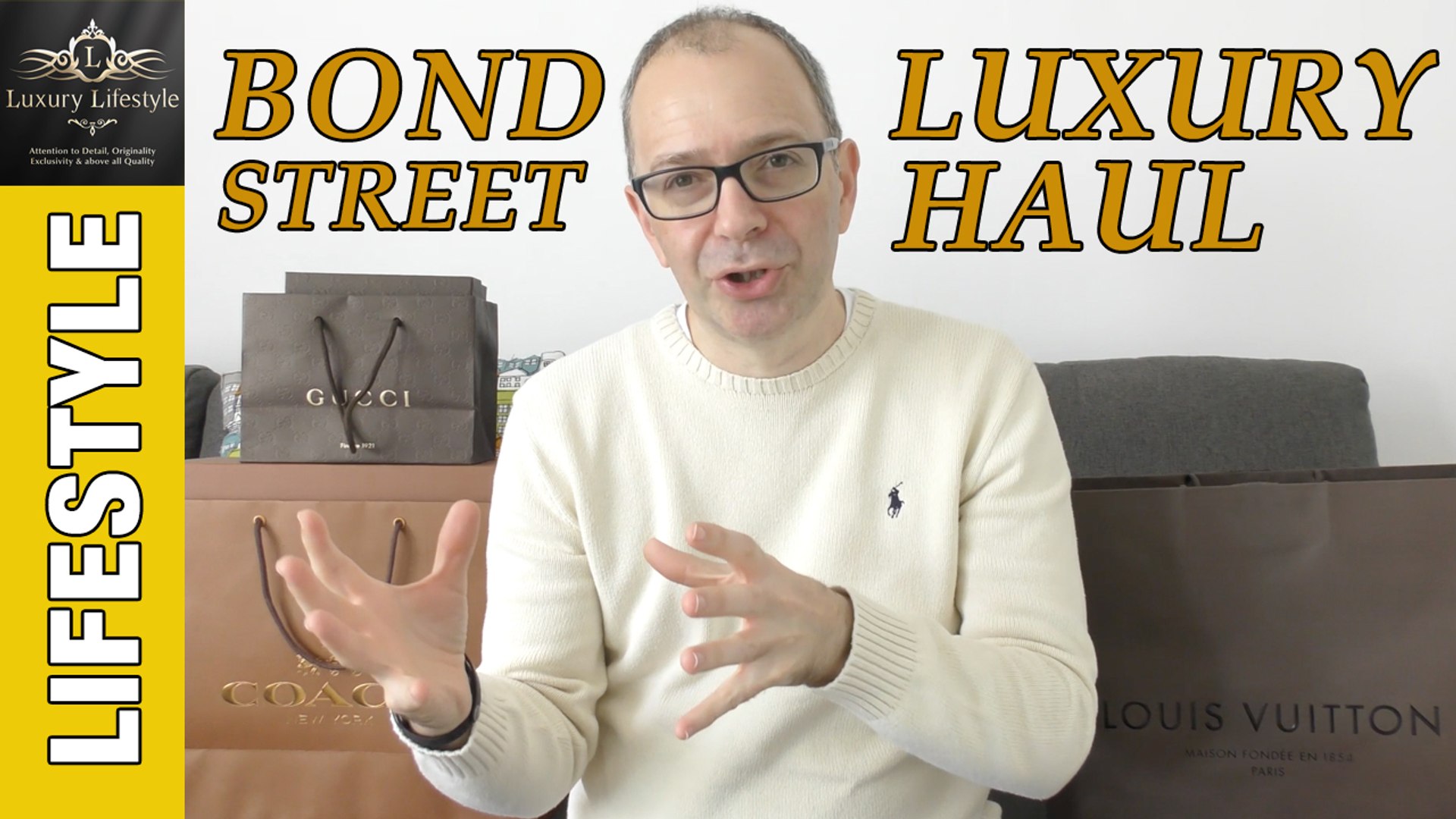 ⁣Bond Street London Haul - Burberry | Louis Vuitton | Gucci | Coach