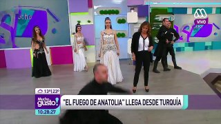 Luis Jara imita a bailarín Truco - Mucho Gusto 2016