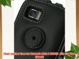 PDair Leather Case for Motorola Atrix 2 MB865 - Flip Top Type (Black)