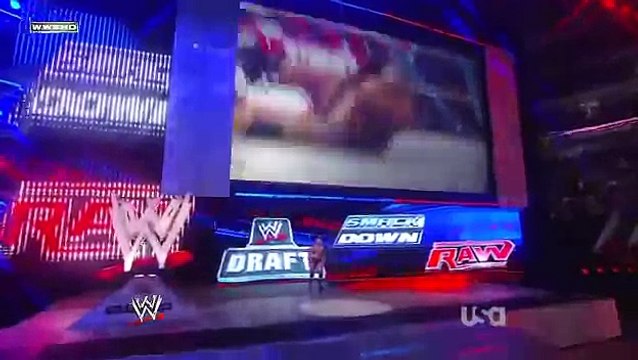 Randy Orton Drafted to SmackDown RAW Draft 25/4/11.flv
