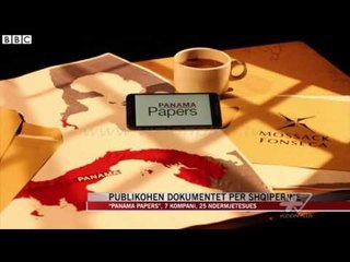 Download Video: “Panama Papers”, publikohen dokumentet për Shqipërinë - News, Lajme - Vizion Plus