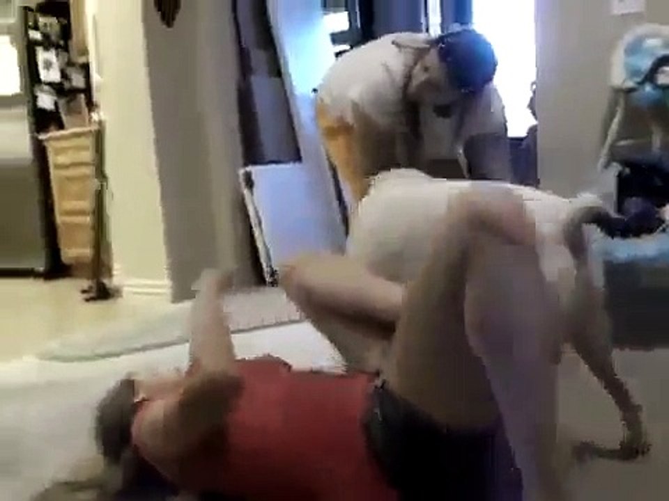OMG!!! What is the Dog doing with Girl -