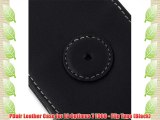 PDair Leather Case for LG Optimus 7 E900 - Flip Type (Black)