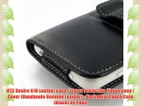 HTC Desire 610 Leather Case / Cover Protective Phone Case / Cover (Handmade Genuine Leather)