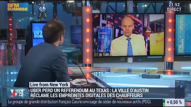 Live From New York: Contrôle biométrique: Uber a perdu un référendum au Texas - 09/05