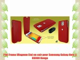 Piel Frama iMagnum Etui en cuir pour Samsung Galaxy Note 3 N9000 Rouge