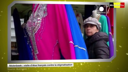 Molenbeek : visite d'élus français contre la stigmatisation