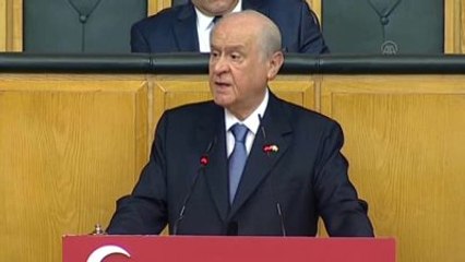 Bahçeli: "Mhp, Sırtını Ona Buna Değil, Büyük Türk Milletine Dayamıştır"