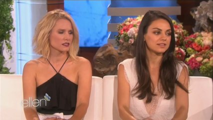 Kristen Bell & Mila Kunis - Ellen - 5-6-2016