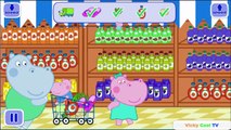 Peppa Pig English in the supermarket | Games For Kids | Gameplay Peppa Pig VickyCoolTV