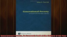 READ book  Generational Poverty An Economic Look at the Culture of the Poor Full Free