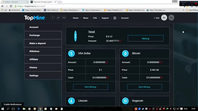 Topmine miningBtc,LTC,Dash,Dogecoin,ETH,USD